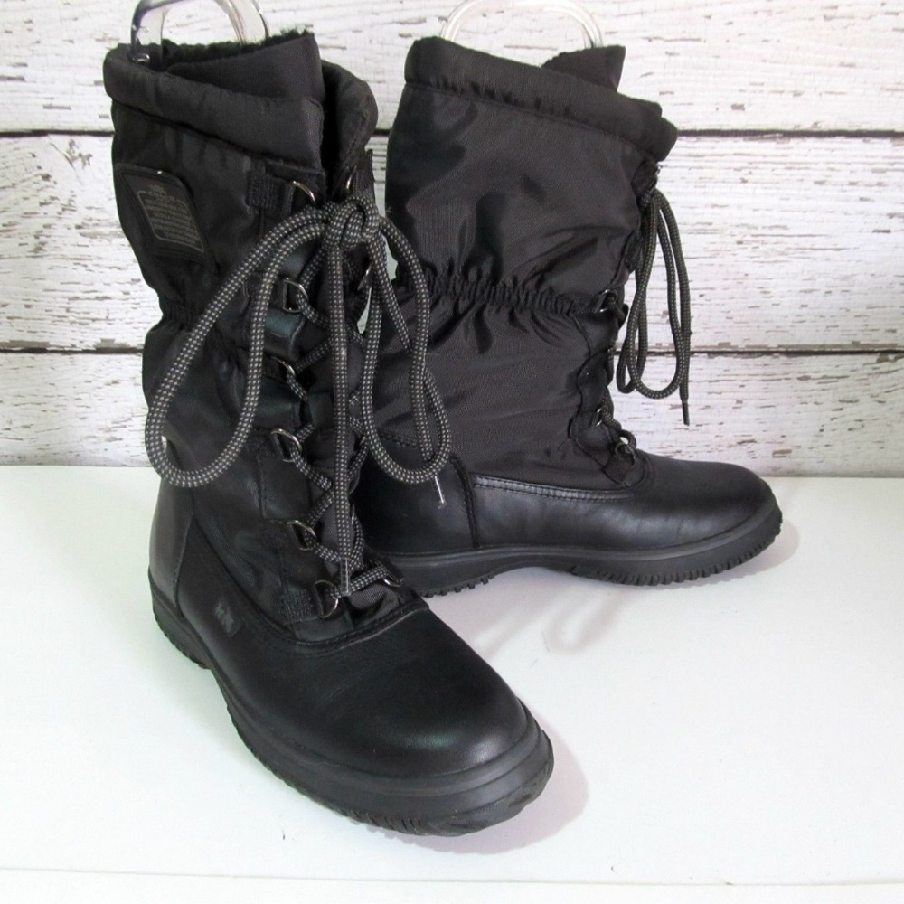 Coach Black Sage Snow Boots